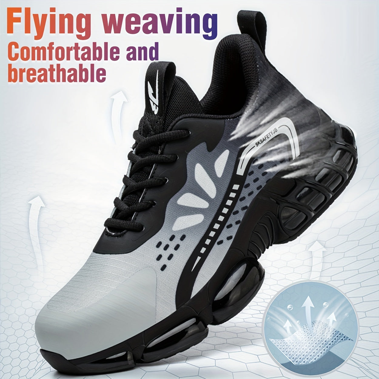 Men's Puncture Proof Work Shoes Non Slip Durable Sneakers