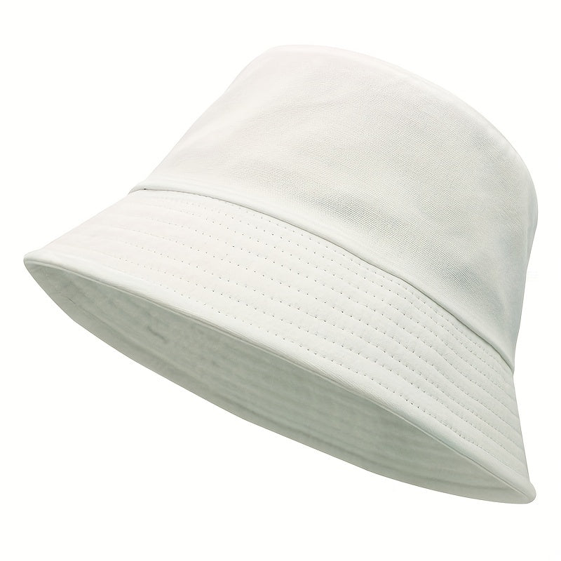 Sun Protection Cotton Bucket Cap Lightweight Breathable Sports Hat For Men Women