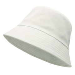 Sun Protection Cotton Bucket Cap Lightweight Breathable Sports Hat For Men Women