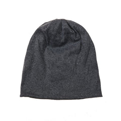 Soft Fleece Skull Cap for Men Winter Warm Cuffed Beanie Hat