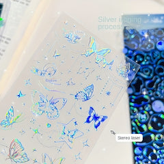 4pcs 3D Stickers DIY Materials Decorative Stickers