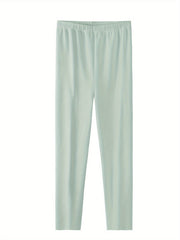 Soft Thermal Pants: Women's Cozy Slim Elastic Tights