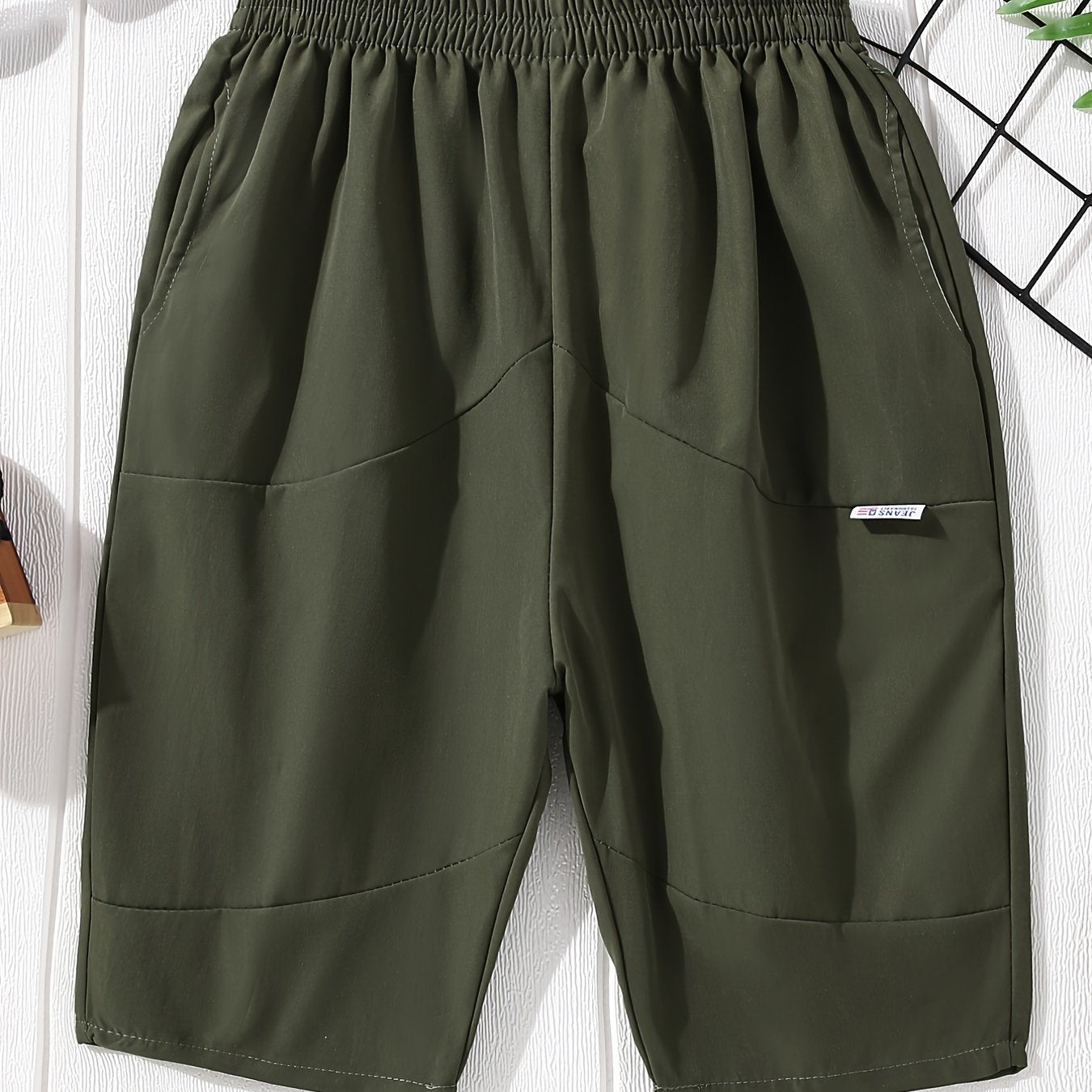 Boys Summer Shorts Loose Elastic Waist with Pockets
