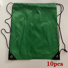30pcs Unisex Drawstring Backpack Sports Bags Gym & Outdoor Activities