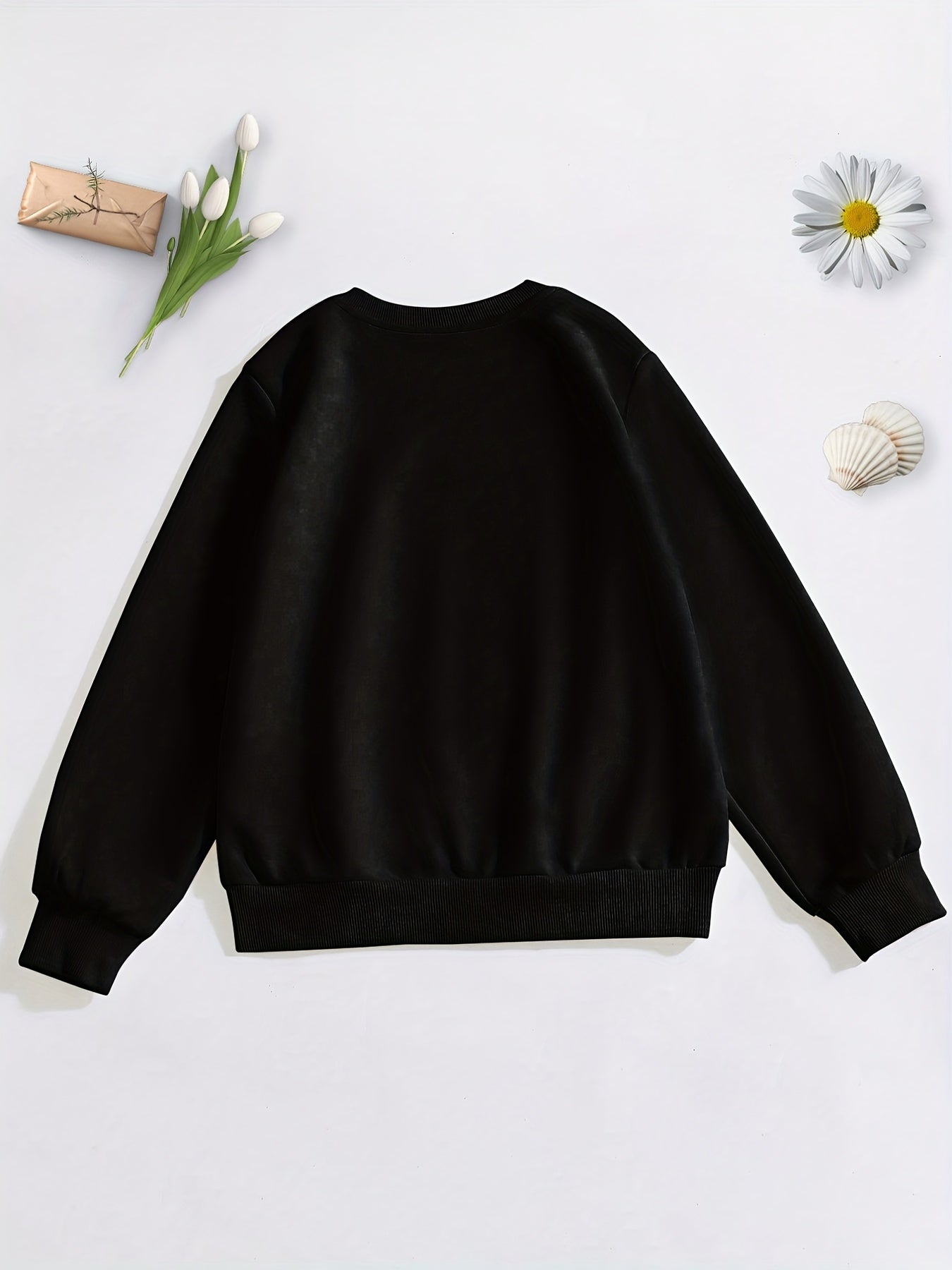 Car Print Boys Casual Pullover Sweatshirt Long Sleeve Crew Neck Tops