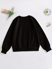 Car Print Boys Casual Pullover Sweatshirt Long Sleeve Crew Neck Tops