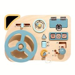 Steering Wheel Simulation Busy Board Educational Toy