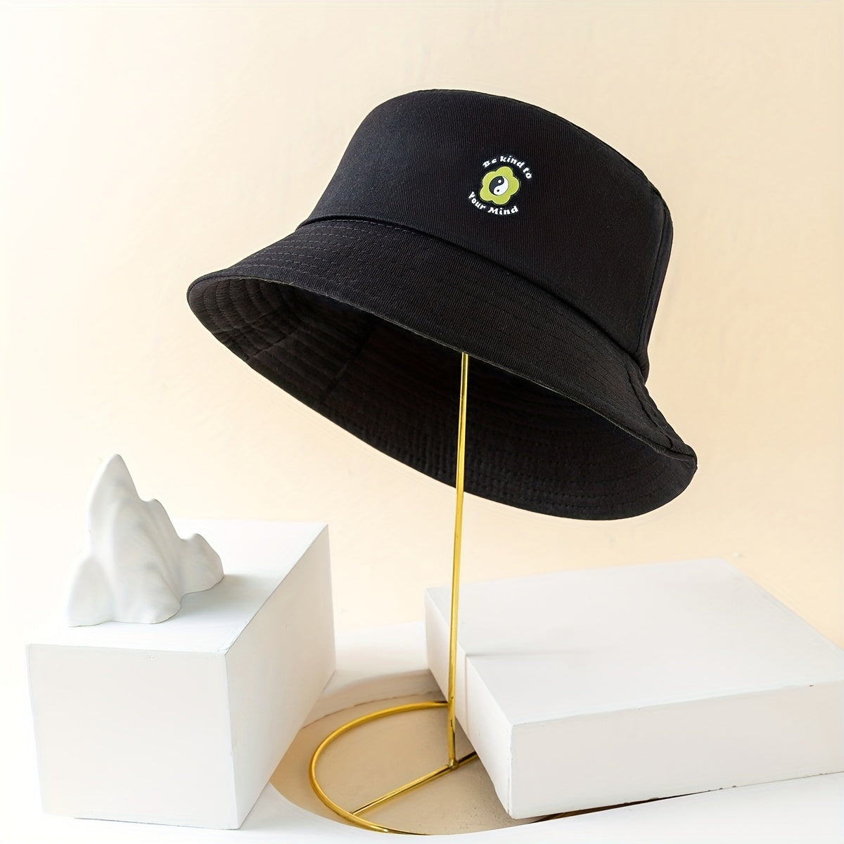 Tai Chi Flower Pattern Fisherman Hat - Be Kind To Your Mind