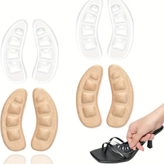 Women's Non Slip Metatarsal Pads - Heel Inserts Foot Pads