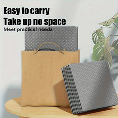 Portable TPE Yoga Mat Non-slip Thicken Fitness Mat 183x61x0.15in