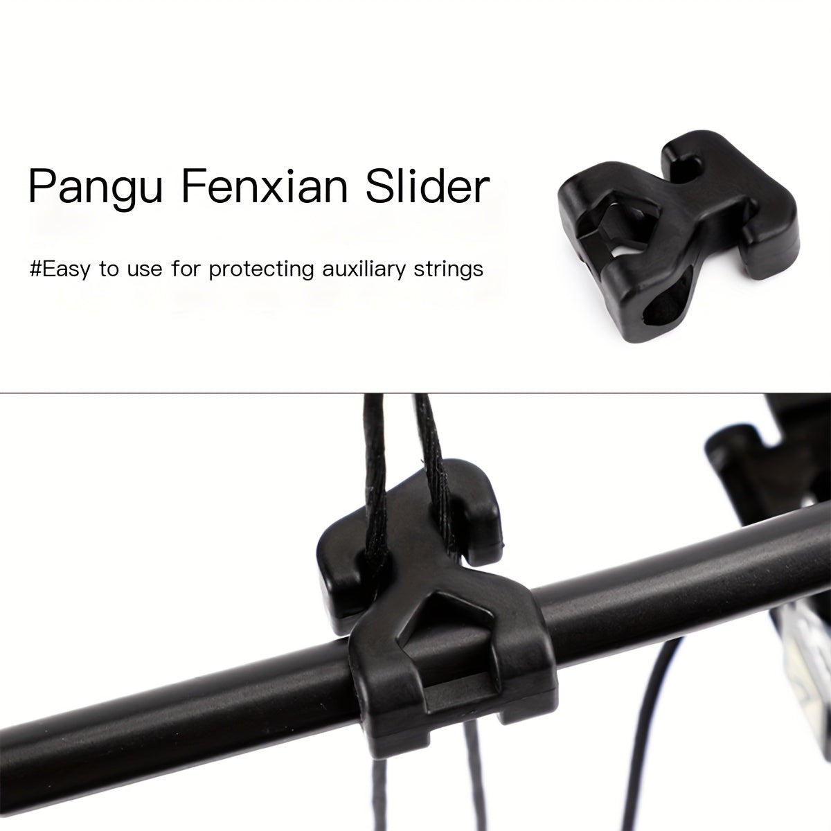 Archery Bow String Roller Guard for Performance and Durability