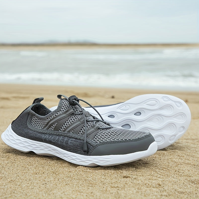 Men's Closed Toe Water Shoes Mesh Breathable Non Slip