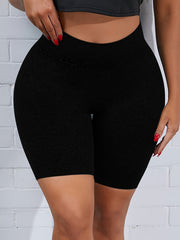 High Waist Biker Shorts Sports Yoga Casual Short Leggings