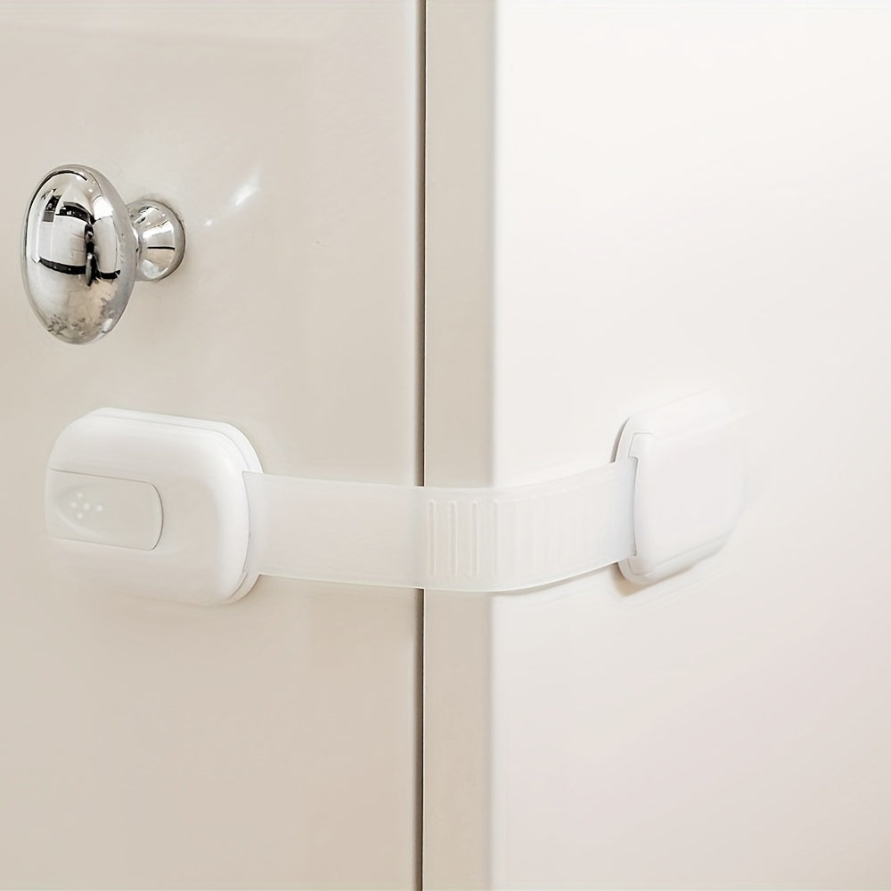 5pcs Child Safety Locks Anti-Clip Refrigerator & Cabinet Protection