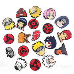 Anime Shoe Charms PVC Decoration Pins Gift for Teens