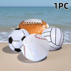 1pc Inflatable Sports Ball - Choose Your Favorite Style