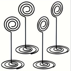 2pcs 85mm Lollipop Message Clip Desktop Metal Ornament Sticky Note Clip