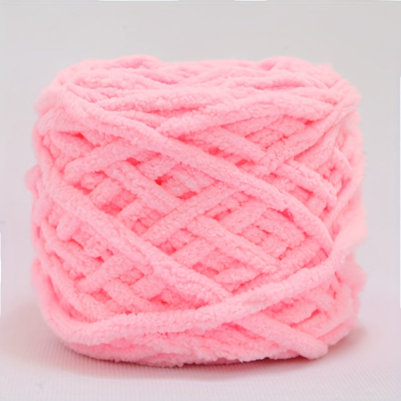 2pcs Chunky Yarn for Knitting & Crocheting Slippers Scarf