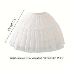 Baroque Style Tutu Petticoat for Wedding Dress