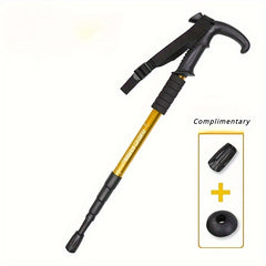 Ultralight Shock Absorption Walking Stick Adjustable Hiking Walking Cane