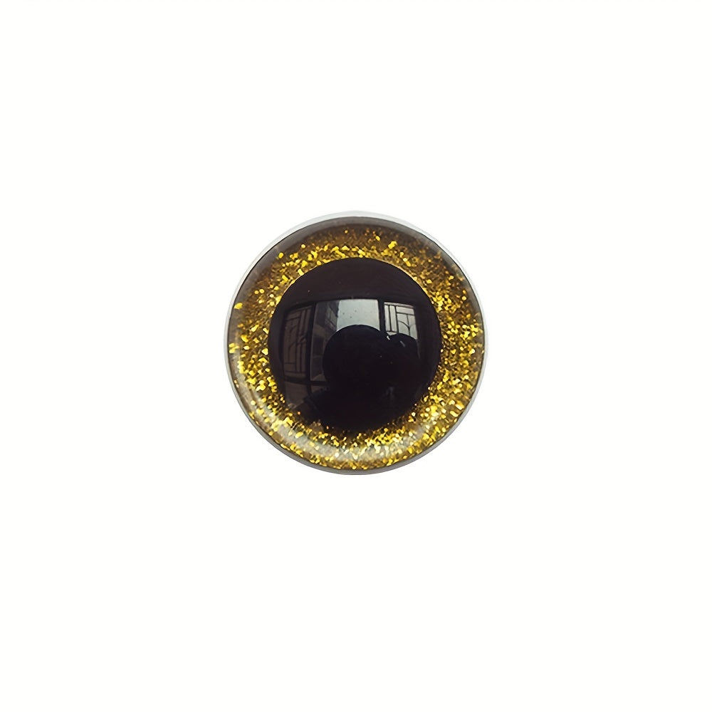 20pcs Glitter Safety Eyes for DIY Craft Teddy Bear Toy