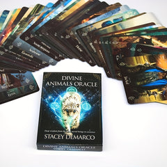 Divine Animals Oracle Cards Deck - Animal Wisdom for Guidance and Intuition