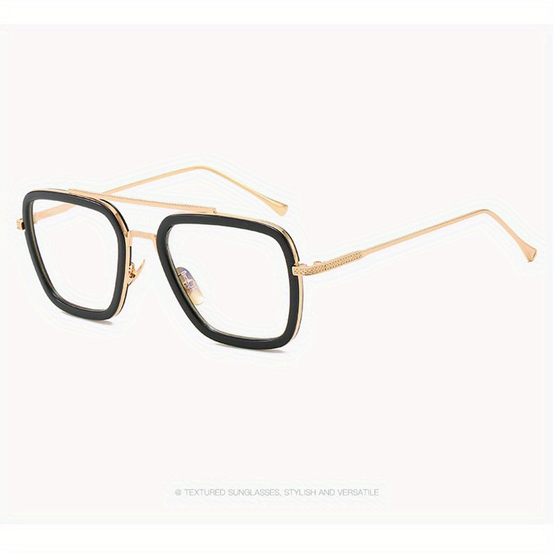Retro Metal Frame Men's Sunglasses UV Protection AC Lenses