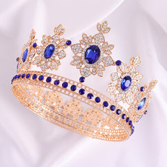 Crystal Tiara Crown Rhinestones Princess Crown Prom Party Tiara