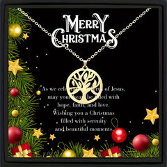 Christmas Women Necklace Lucky Symbol Good Blessing Friendship Jewelry