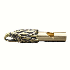 Copper Eagle Whistle Key Chain for Survival Hiking