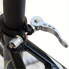 MTB Seat Post Quick Release Lever & Clamp - Adjust Bike Seat Height