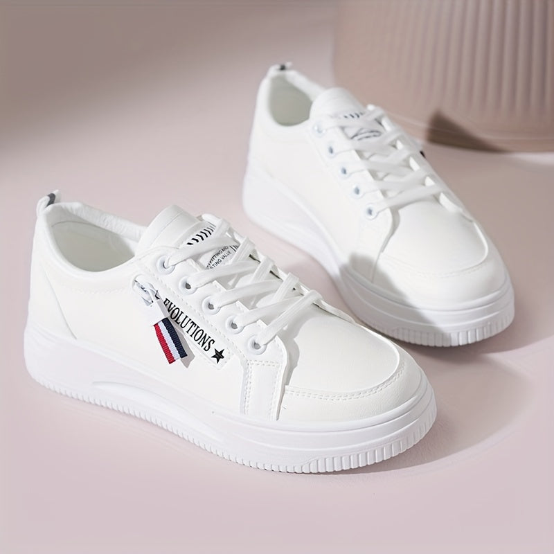 Women's Letter Graphic Low Top Sports Sneakers