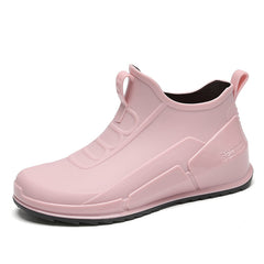 Women's Waterproof Non-slip Rain Boots - Short Rubber Kitchen Work Shoes