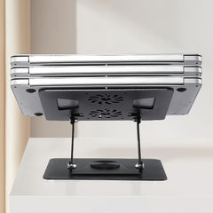Laptop Stand Tablet Holder 360 Degree Rotation Anti Slip Adjustable Height Stand