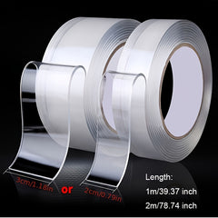 Nano Tape 1m 2m Reusable Adhesive Tapes Waterproof