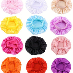 Baby Silk Hair Bonnet Sleeping Hat Cap For Toddlers