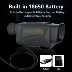 DT19 8X Zoom Night Vision HD Monocular For Outdoor Sports