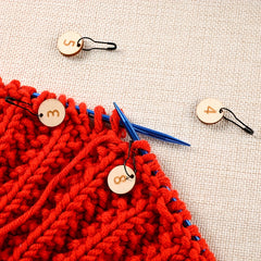 10pcs Wooden Knitting Marker Buckle Mini Marker Buckle Stitch Marker
