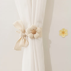 Lovely Flower Children's Room Curtain Binding Decoration