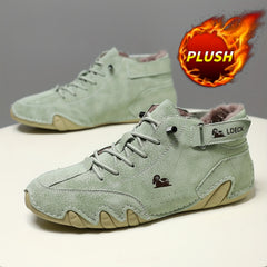 Women's Plush Inner Snow Boots Non slip Comfort Ankle Boots Walking Shoes