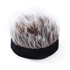 Retro Street Style Wig Hat Adjustable Short Sports And Leisure Hat