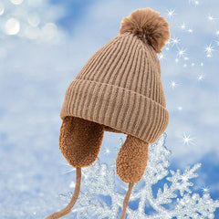 Middle School Boy's Ear Protection Winter Hat