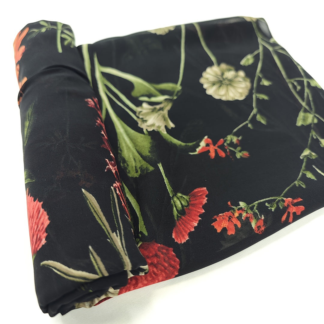 1yd Chiffon Fabric Comfortable Breathable DIY Clothing Dress Pants