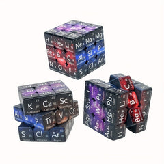 Periodic Table Cube Brain Teaser Puzzle