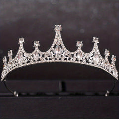 Girls Princess Tiara Halloween Crown Costume Headband Birthday Bride Hair Access