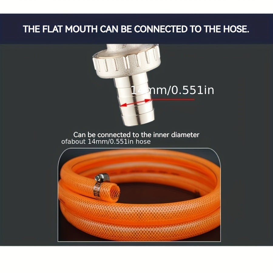 Copper Outdoor Faucet Anti-Freeze Lockable Water Spigot for RV