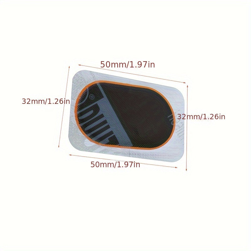 10pcs Bike Tire Patches - Repair Tool for Inner Tube Punctures