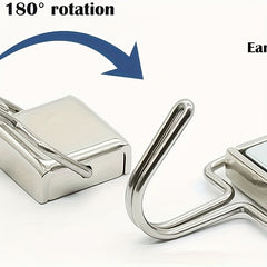 10pcs Magnetic Hooks 6 35KG Strong Magnets With Hooks For Hanging Cruise Fridge