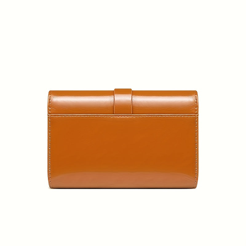 Vintage Trifold Wallet Clutch Portable Coin Purse Clutch
