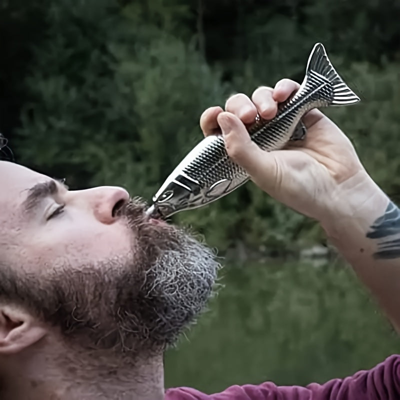 Trout Shaped Hip Flask Wine Bottle For Men And Women